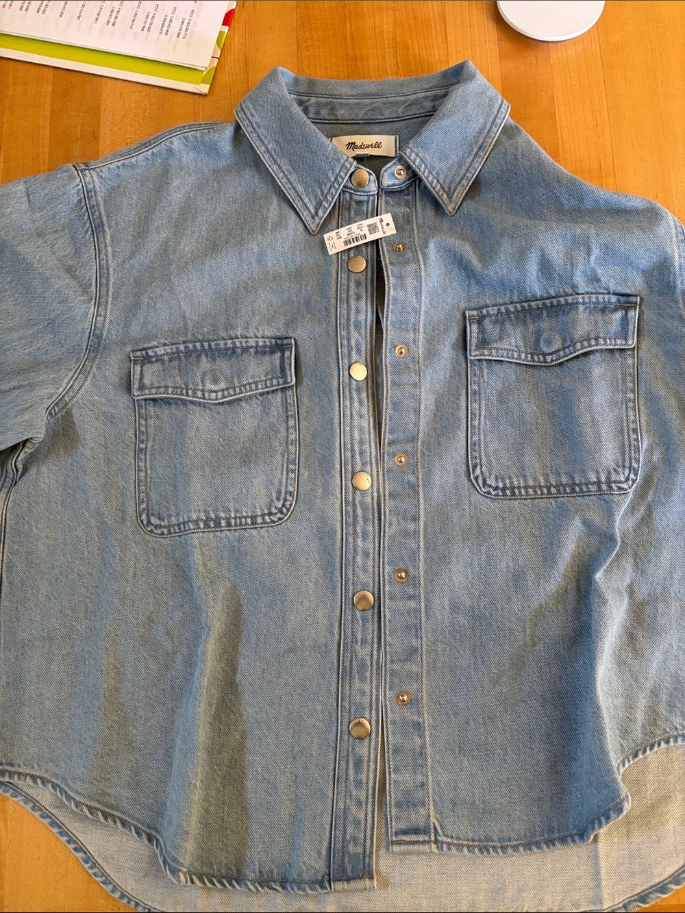 Madewell airy Denim Jacket - Picture 3 of 3